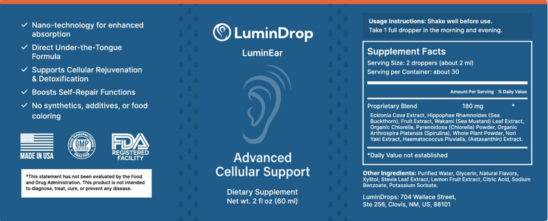 LuminEar Nano Drop